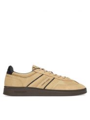 Tommy Jeans Sneakersy The Greenwich Edge EM0EM01609 Beżowy. Brązowe buty sportowe casual Tommy Jeans, bez wzorów, z jeansu, bez zapięcia. Za 399.99 zł.