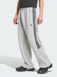 Adidas Spodnie materiałowe 168988 Szary Loose Fit. Szare spodnie materiałowe Adidas, l, bez wzorów, z materiału. Za 299.99 zł.