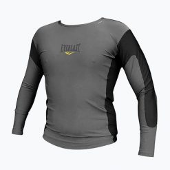 Koszulka kompresyjna męska Everlast Rashguard Longsleeve. Szare odzież kompresyjna EVERLAST, m, bez wzorów. Za 119.99 zł.