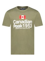 Canadian Peak Koszulka "Jackeak" w kolorze khaki rozmiar: XL. Brązowe bezrękawniki Canadian Peak, xl, z aplikacjami, z bawełny, bez kołnierzyka, bez ramiączek. Za 52.67 zł.