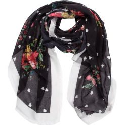 Chusta TWINSET - Kafia AA8P1S St. Flori Nero 02936. Czarne szaliki Twinset, bez wzorów, z materiału. W wyprzedaży za 249.00 zł.