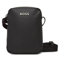 Saszetka BOSS. Czarne saszetki i nerki Boss, bez wzorów. Za 439.99 zł.