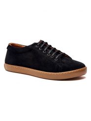 Comfortfusse Skórzane sneakersy w kolorze czarnym rozmiar: 43. Czarne botki sznurowane Comfortfüße, bez wzorów, ze skóry, bez obcasa, bez zapięcia. Za 243.27 zł.