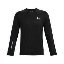 Bluza treningowa męska Under Armour 1366262001. Czarne bluzy Under Armour, m, bez wzorów, bez kaptura. Za 408.00 zł.