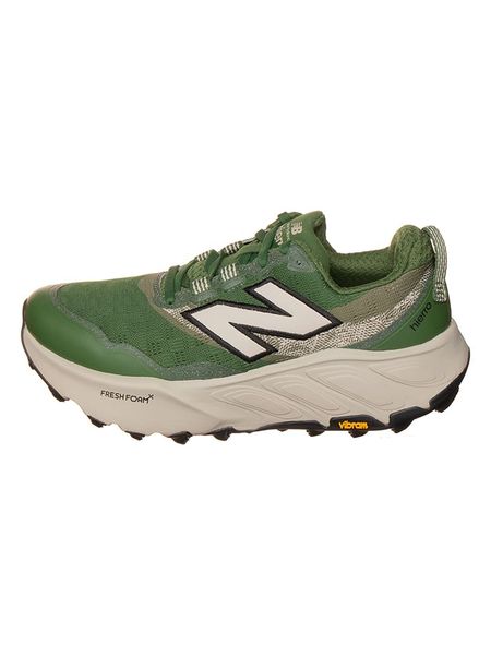 New Balance Buty "Fresh Foam X Hierro v9" w kolorze zielonym do biegania rozmiar: 40,5. Zielone buty do biegania New Balance, bez wzorów, z materiału, bez zapięcia, do biegania. Za 418.71 zł.