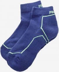Puma Performance Skarpetki Sportowe 2-Pak Neon Niebieski 43-46. Niebieskie skarpetki sportowe ZEAGLE, bez wzorów, z bawełny. Za 43.98 zł.