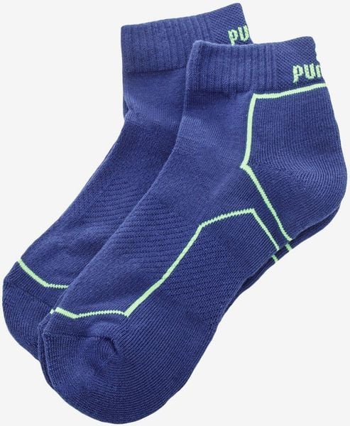 Puma Performance Skarpetki Sportowe 2-Pak Neon Niebieski 43-46. Niebieskie skarpetki sportowe ZEAGLE, bez wzorów, z bawełny. Za 45.39 zł.