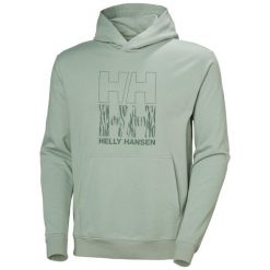Bluza Helly Hansen Core Graphic. Szare bluzy Helly Hansen, m, bez wzorów, bez kaptura. Za 361.70 zł.