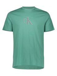 Calvin Klein Koszulka w kolorze zielonym rozmiar: S. Zielone bezrękawniki CALVIN KLEIN, s, bez wzorów, z bawełny, bez kołnierzyka, bez ramiączek. Za 104.99 zł.