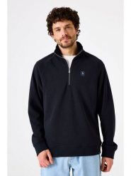 Garcia Bluza w kolorze granatowym rozmiar: XXL. Niebieskie bluzy Garcia, xxl, bez wzorów, bez kaptura. Za 195.99 zł.