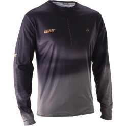 Longsleeve rowerowy męski Leatt MTB Trail 3.0. Czarne bluzy LEATT, m, bez wzorów, bez kaptura. Za 199.99 zł.
