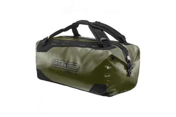 Torba podróżna Ortlieb Duffle Wodoodporna Oliwkowa. Zielone torby na ramię Ortlieb, bez wzorów, z poliesteru, na ramię, bez dodatków. Za 899.90 zł.