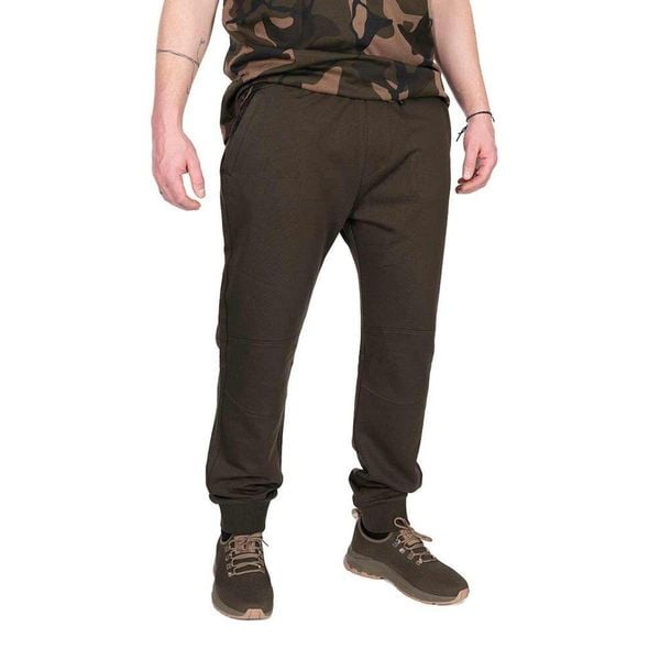 Spodnie Wędkarskie Dresowe Fox Lw Khaki Joggers. Brązowe joggery i bojówki FOX, xl, bez wzorów, z dresówki, sportowe. Za 152.99 zł.