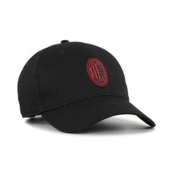 Czapka z daszkiem AC Milan ftblARCHIVE PUMA Black For All Time Red. Czarne czapki z daszkiem Puma, bez wzorów. Za 79.99 zł.