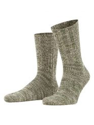 Falke Skarpety "Brooklyn" w kolorze khaki rozmiar: 39-42. Brązowe skarpety Falke, bez wzorów, ze splotem. Za 41.69 zł.