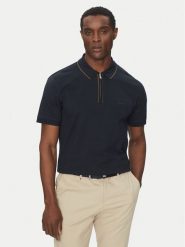 BOSS Polo H-Paras 71_PS 50531463 Granatowy Regular Fit. Niebieskie koszulki polo Boss, m, bez wzorów, z bawełny, bez kołnierzyka, bez ramiączek. Za 519.99 zł.