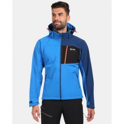 Męska kurtka softshell Kilpi ONTAVIO-M. Niebieskie kurtki softshell Kilpi, m, bez wzorów, z softshellu, bez kaptura. Za 422.05 zł.