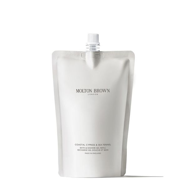 Molton Brown Body Essentials COASTAL CYPRESS & SEA FENNEL BATH & SHOWER GEL Mydła do rąk 400 ml Męskie. Pielęgnacja ciała MOLTON BROWN. Za 179.00 zł.