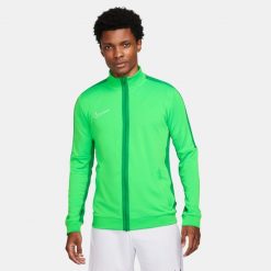 Bluza treningowa męska Nike Academy 23. Zielone bluzy Nike, m, bez wzorów, bez kaptura. Za 278.00 zł.