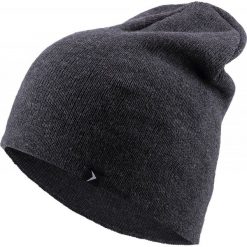 Czapka męska CAM606 - ciemny szary melanż - Outhorn. Czapki zimowe marki Outhorn. W wyprzedaży za 14.99 zł.