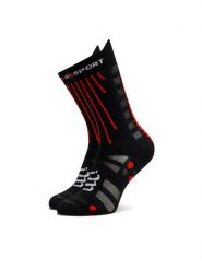 Compressport Skarpety wysokie unisex Aero XU00054B Czarny. Czarne skarpetki sportowe Compressport, bez wzorów, z syntetyku. Za 89.99 zł.