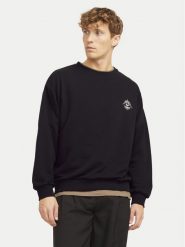 Jack&Jones Bluza Jackie 12272482 Czarny Relaxed Fit. Czarne bluzy Jack&Jones, m, bez wzorów, z syntetyku, bez kaptura. Za 69.99 zł.