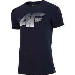 T-shirt męski TSM312 - granat. T-shirty marki 4F. Za 49.99 zł.