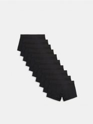 Bokserki classic 10 pack - czarny. Czarne bokserki Sinsay, l, bez wzorów. Za 79.99 zł.