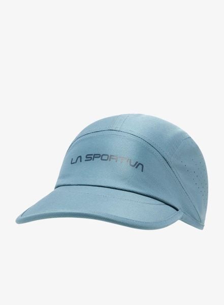 Czapka do biegania La Sportiva Pure Cap. Niebieskie czapki z daszkiem La Sportiva, bez wzorów, z materiału. Za 142.99 zł.