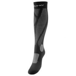 Floky Floky Run Up Długie Skarpetki Dorosłych. Czarne skarpetki sportowe FLOKY, z aplikacjami, z materiału. Za 266.99 zł.