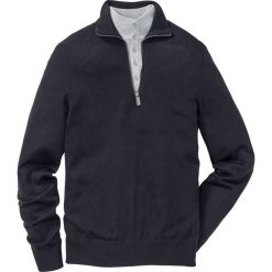 Sweter Regular Fit bonprix czarny. Swetry nierozpinane marki bonprix. Za 59.99 zł.