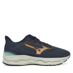 Buty do biegania Mizuno. Szare buty do biegania Mizuno, bez wzorów, bez zapięcia, do biegania, mizuno wave. Za 559.99 zł.
