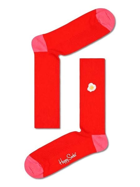Happy Socks Skarpety w kolorze czerwonym rozmiar: 41-46. Czerwone skarpety Happy Socks, bez wzorów. Za 47.94 zł.