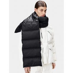 Szalik Rains. Czarne szaliki Rains, bez wzorów. Za 519.99 zł.