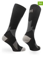 Norfolk Skarpety sportowe (2 pary) "Valencia" w kolorze czarnym rozmiar: 39-42. Czarne skarpetki sportowe Norfolk, bez wzorów, z materiału. Za 73.99 zł.