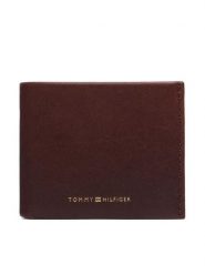 Tommy Hilfiger Portfel Th Seasonal Mini Cc Wallet AM0AM14799 Brązowy. Brązowe portfele Tommy Hilfiger, bez wzorów, ze skóry. Za 249.99 zł.