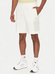 Adidas Szorty sportowe ALL SZN French Terry Colorblock JN9483 Biały Regular Fit. Białe krótkie spodenki sportowe Adidas, m, bez wzorów, z bawełny. Za 139.99 zł.