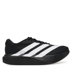 Buty do biegania adidas. Czarne buty do biegania Adidas, bez wzorów, bez zapięcia, do biegania. Za 439.99 zł.