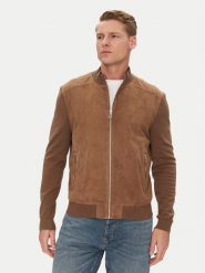 Milestone Kurtka bomber MSTristan 511620 21220 Brązowy Regular Fit. Brązowe kurtki Milestone, m, bez wzorów, z bawełny, bez kaptura. Za 1,339.00 zł.
