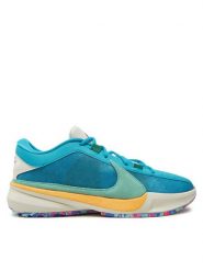 Nike Sneakersy Zoom Freak 5 DX4985 Niebieski. Niebieskie buty sportowe casual Nike, bez wzorów, z materiału, bez zapięcia. Za 519.99 zł.