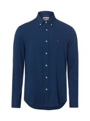Tommy Hilfiger Koszula Mężczyźni Slim Fit Bawełna niebieski, XL. Niebieskie koszule Tommy Hilfiger, m, bez wzorów, z bawełny, bez kołnierzyka, bez ramiączek. Za 409.95 zł.