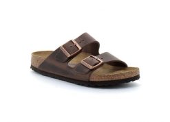 Klapki Birkenstock Arizona Habana Czarny Dorosłych. Brązowe klapki Birkenstock, z materiału. Za 439.00 zł.