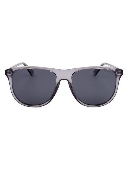 Polaroid Męskie okulary przeciwsłoneczne w kolorze szaro-granatowym rozmiar: 55. Niebieskie okulary przeciwsłoneczne Polaroid. Za 129.95 zł.
