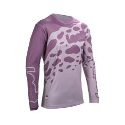 Koszulka rowerowa LEATT Jersey MTB Gravity 3.0. Fioletowe bluzki z długim rękawem LEATT, m, bez wzorów, z jersey, bez kołnierzyka, bez ramiączek. W wyprzedaży za 254.25 zł.
