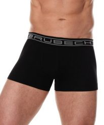 Bokserki męskie bawełniane Brubeck COMFORT COTTON. Czarne bokserki Brubeck, m, bez wzorów, z bawełny. Za 39.99 zł.