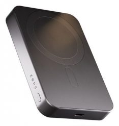 ZENS Slim Qi2 Aluminium Powerbank - magnetyczny powerbank 10000 mAh kompatybilny z MagSafe i Qi2 (black). Czarne powerbanki No name. Za 350.99 zł.