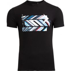 T-shirt męski TSM612 - czarny - Outhorn. T-shirty Outhorn. W wyprzedaży za 29.99 zł.