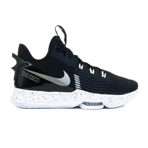 Buty koszykarskie męskie Nike Lebron Witness 5. Czarne buty do koszykówki Nike, bez zapięcia, do koszykówki. Za 703.00 zł.