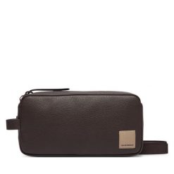 Saszetka Emporio Armani. Brązowe saszetki i nerki Emporio Armani, bez wzorów. Za 894.99 zł.