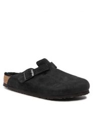 Birkenstock Klapki Boston Vl/Sheraling 0259881 Czarny. Czarne klapki Birkenstock, ze skóry. Za 809.99 zł.